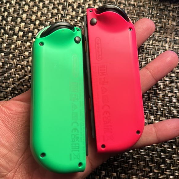 Nintendo Switch Controllers‼️Neon Pink & Neon Green - Picture 2 of 4